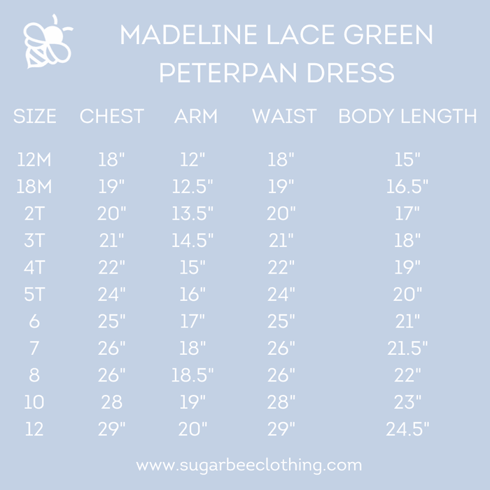 Madeline Lace Peter Pan Dress - Emerald - Sugar Bee Clothing
