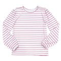 Mae L/S Puff Tee - Red Stripe - Sugar Bee Clothing