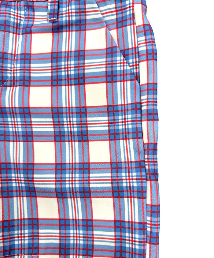 Men's Golf Shorts - Summer Plaid - Sugar Bee Clothing