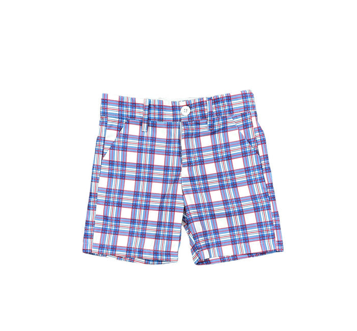 Men's Golf Shorts - Summer Plaid - Sugar Bee Clothing