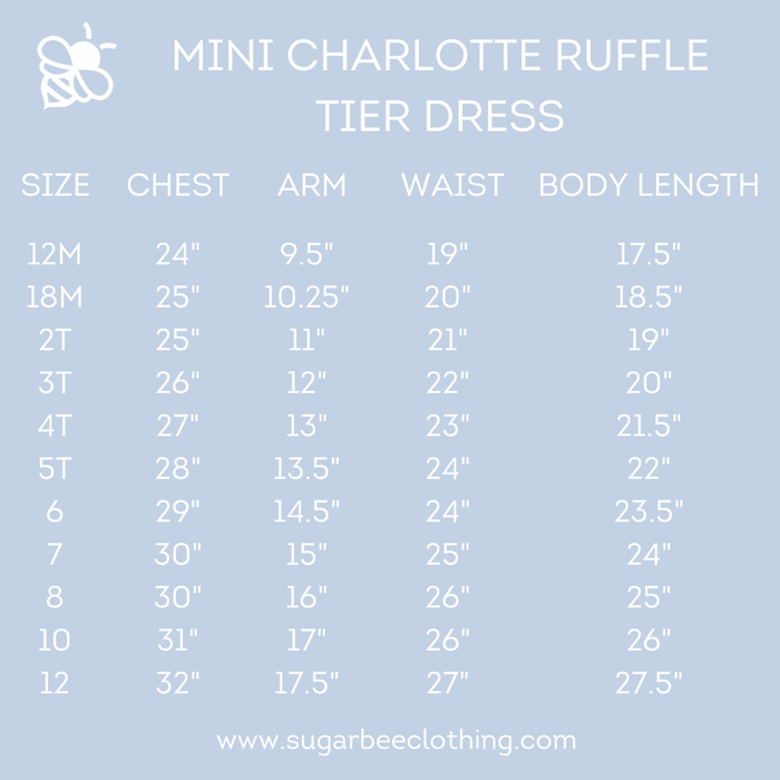 Mini Charlotte Ruffle Tier Dress - Earthy Floral - Sugar Bee Clothing