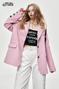 ELFSACK Petite Elegant Black Blazer