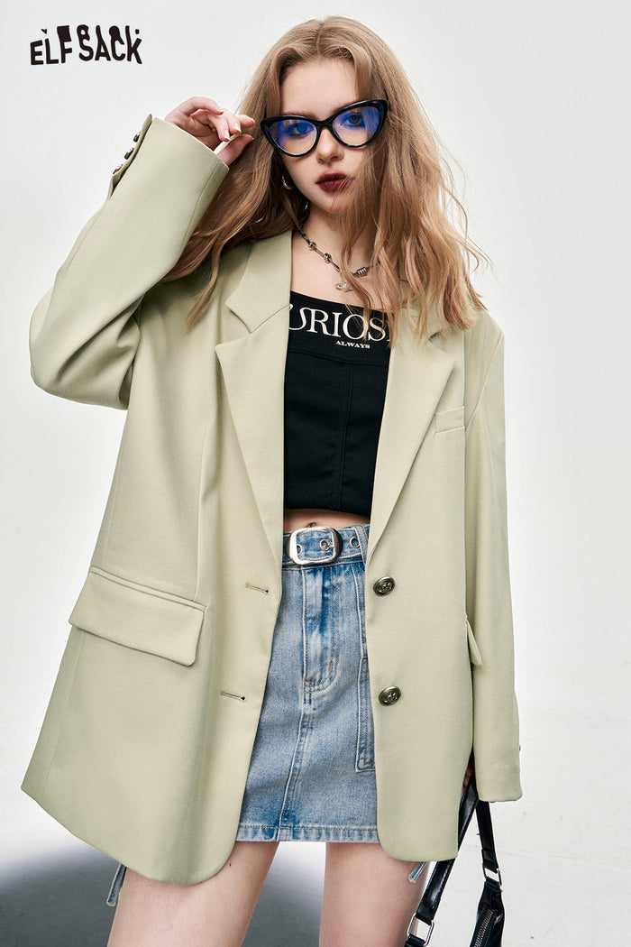 ELFSACK Petite Elegant Casual Blazer