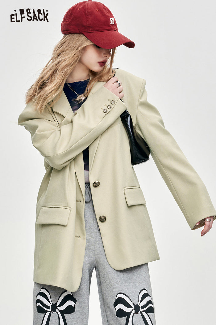 ELFSACK Petite Elegant Casual Blazer
