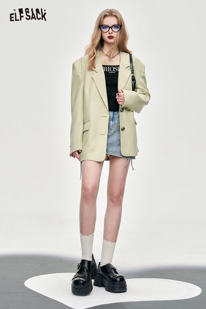 ELFSACK Petite Elegant Casual Blazer