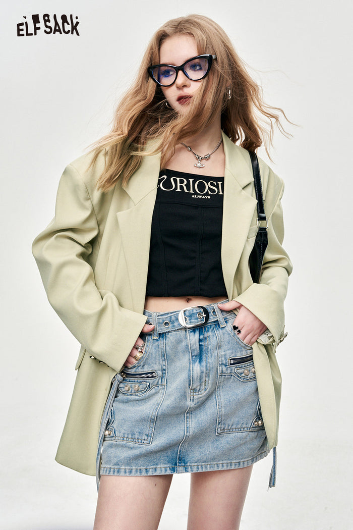 ELFSACK Petite Elegant Casual Blazer