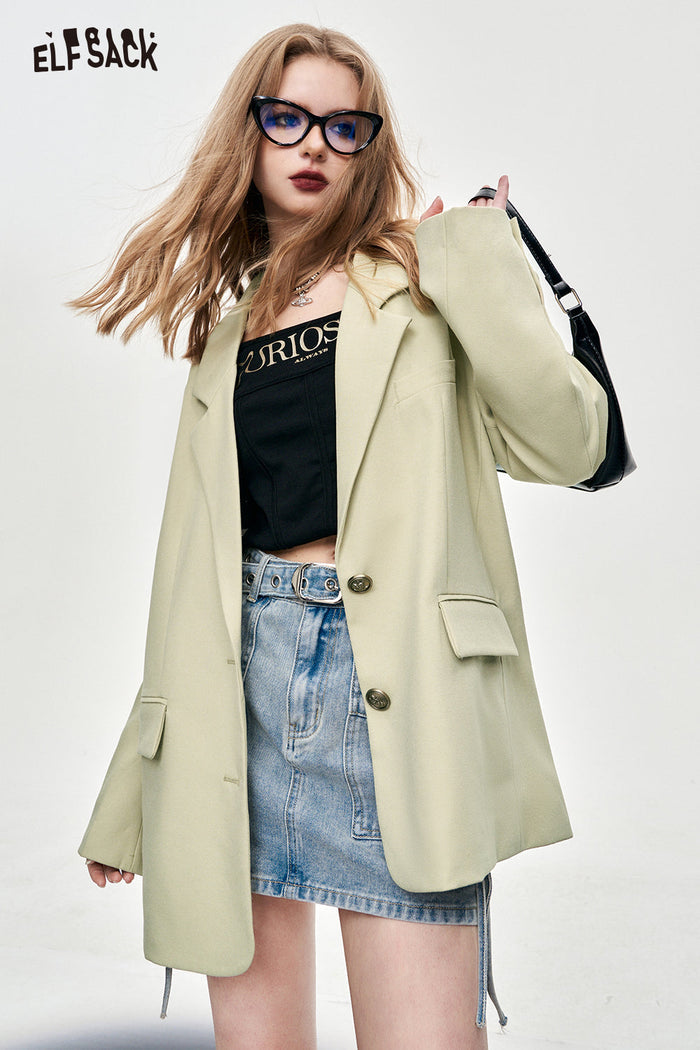 ELFSACK Petite Elegant Casual Blazer