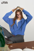 Playful Fruit Graphic Knit Pullover Sweater