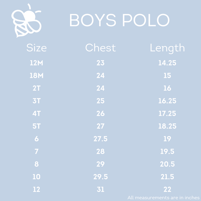 Polo - Red Apples on Navy - Sugar Bee Clothing