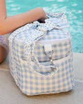Soft-Sided Coolers - Blue Gingham - Sugar Bee Clothing