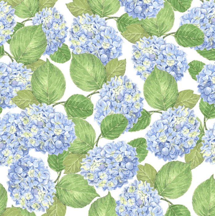Mini Dallas Halter Tennis Dress - Blue Hydrangeas - Sugar Bee Clothing