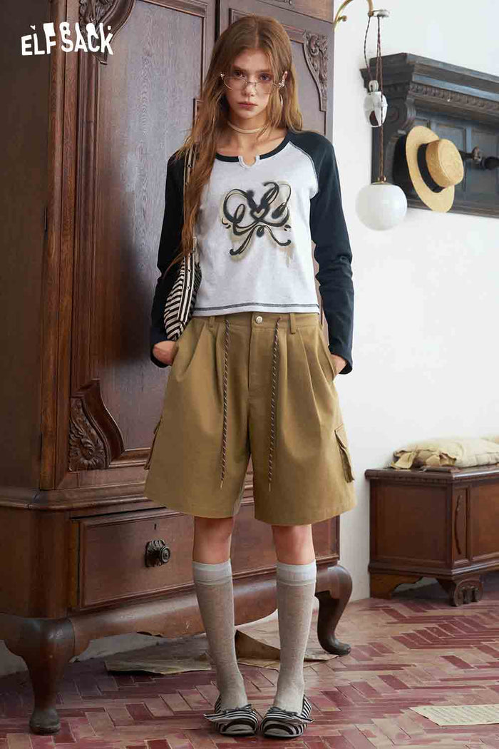 Raglan Long Sleeve Graphic Tee