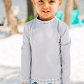 Rashguard - Grey Gingham - Sugar Bee Clothing