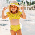 Retro Bikini - Yellow Dots - Sugar Bee Clothing