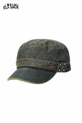 ELFSACK Retro Washed Denim Cadet Hat