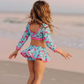 Skirt Bikini - Bougainvillea - Sugar Bee Clothing