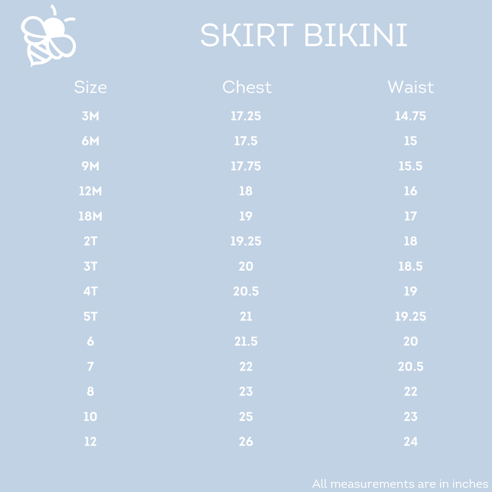 Skirt Bikini - Pink Pineapples - Sugar Bee Clothing