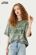 ELFSACK Soft Jersey Tie Dye Print Tee