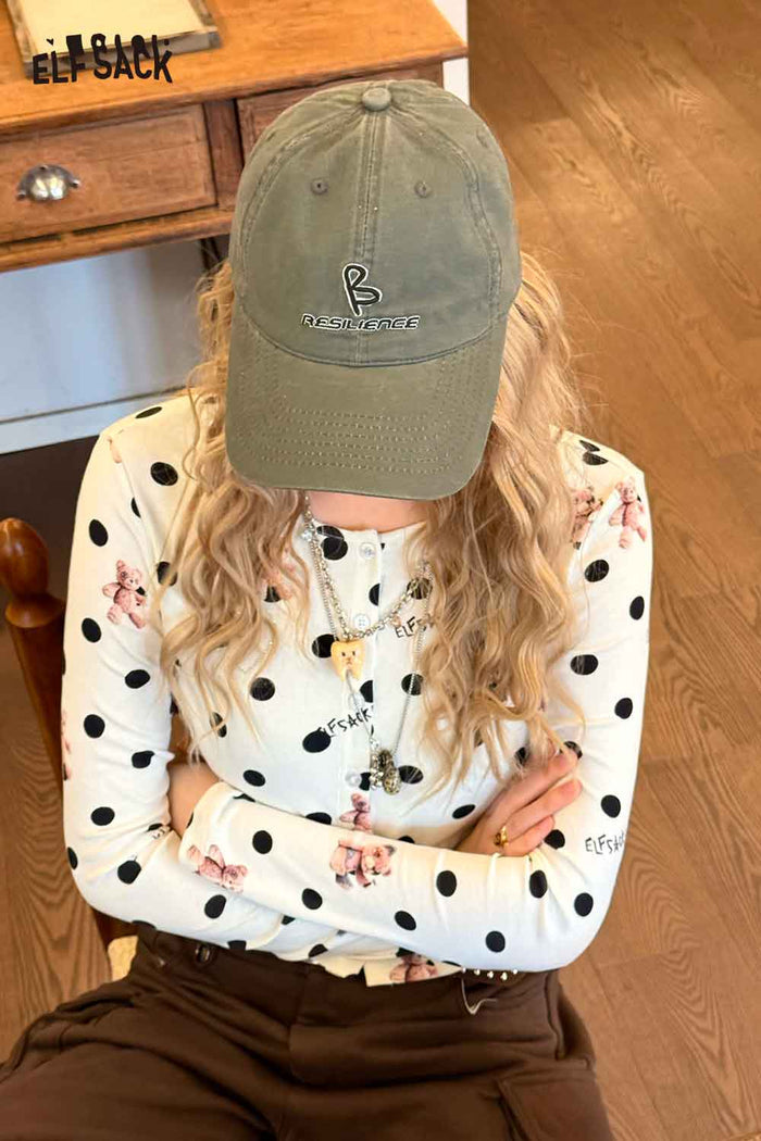ELFSACK Streetwear Casual Baseball Cap