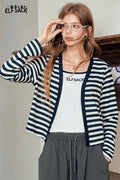 Striped Cardigan Cami 2 Piece Set