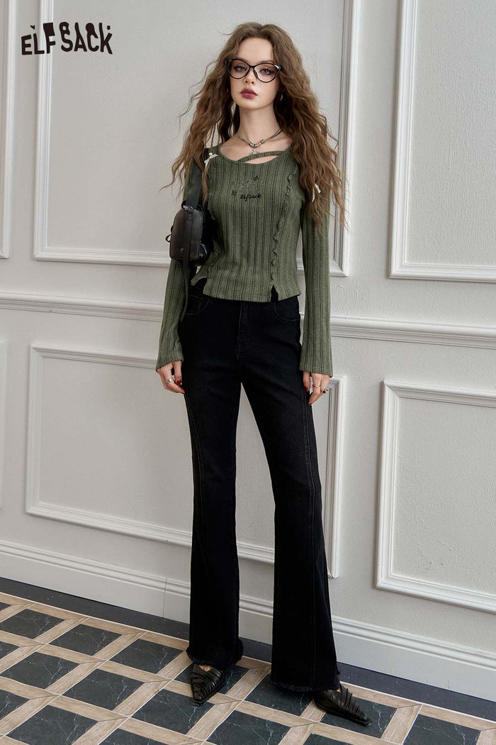 Striped Slim Fit Knitwear