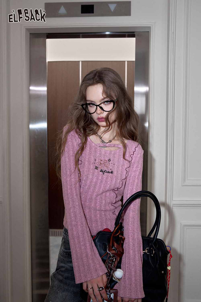 Striped Slim Fit Knitwear