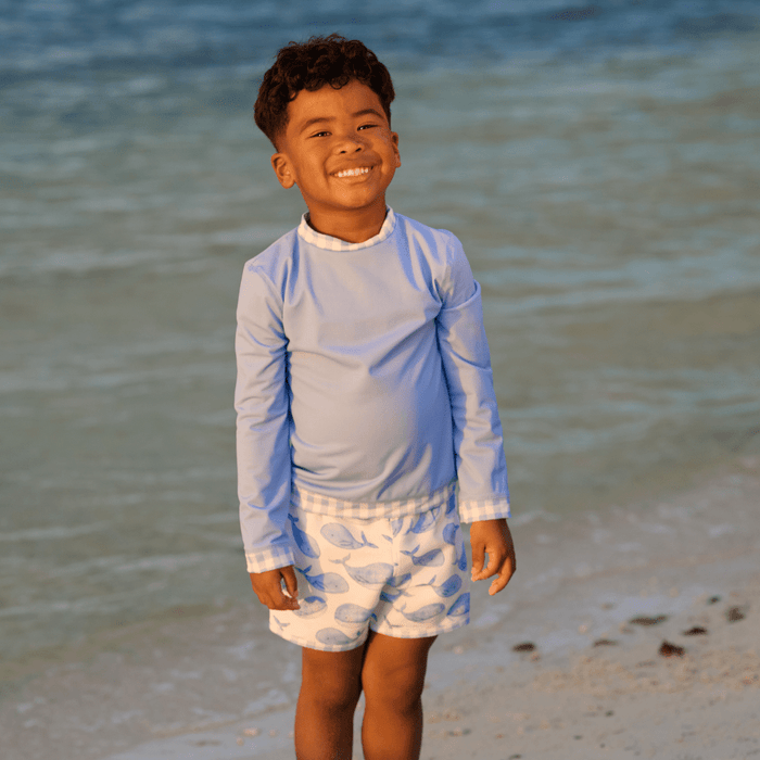 Swim Shorts - Whales - Sugar Bee Clothing