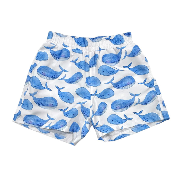Swim Shorts - Whales - Sugar Bee Clothing