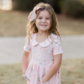 Twirl Dress - Pink Carrots - Sugar Bee Clothing