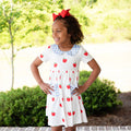 Twirl Dress - Red Apples - Sugar Bee Clothing