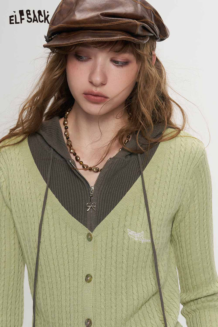Vintage Collegiate Knit Sweater