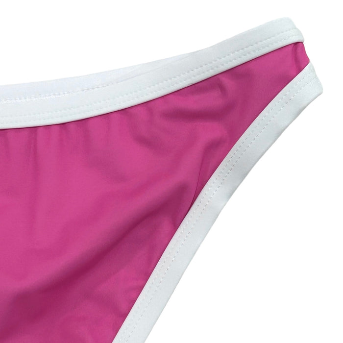 Woman's Bikini - Bougainvillea Color Block - Sugar Bee Clothing