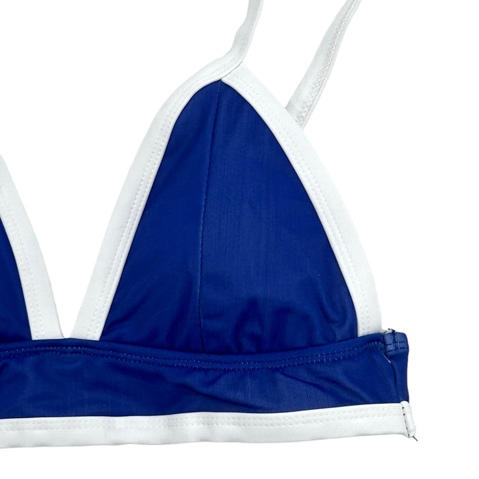 Woman's Bikini - Navy Blue Color Block - Sugar Bee Clothing