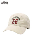 ELFSACK Women's Route 66 Embroidered Baseball Cap